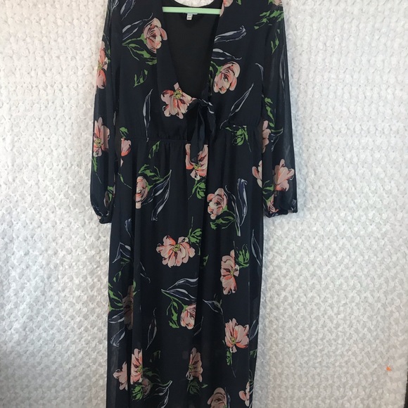 love, Fire Dresses & Skirts - * final price * Love, Fire floral maxi dress